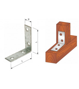 Úhelník lehký, tloušťka 2 mm