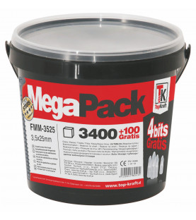 Vruty do SDK s jemným závitem 3,5x35 mm - MEGAPACK