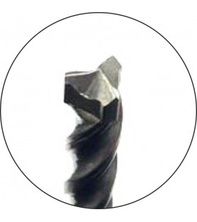 Vrták příklepový SDS plus, trojbřit