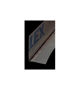 Hliníkový roh 100x100 se sítí lepený 2,5m
