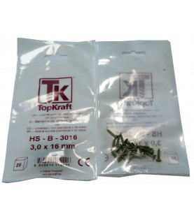 Vrut do dřeva a dřevotřísky, celozávit-malobalení blistr